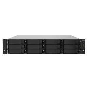 QNAP TS-1232PXU-RP NAS-Netzwerkspeichergerät, Vorderansicht - QNAP