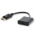 Kabel adapter Savio CL-55/B DisplayPort M - HDMI A F, worek 65661604