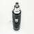 Adler AD2911 nose and ear hair trimmer, black and silver, electric, battery operated, close-up of cutting head