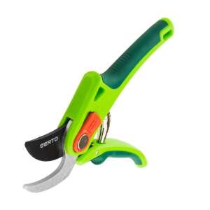 Verto 15G202 Bypass-Gartenschere mit einstellbarer Klingenöffnung und Teflonbeschichtung - Gartenscheren