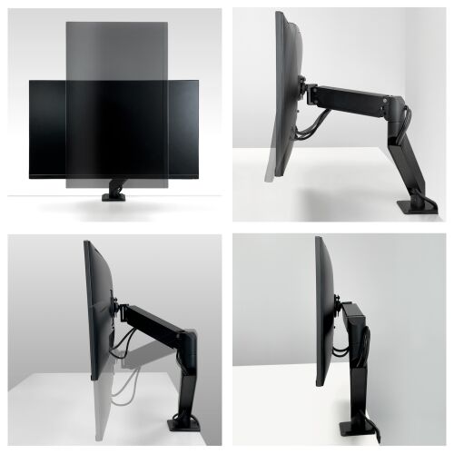 Arctic X1-3D Monitorhalterung ergonomische Anpassung