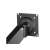 Arctic X1-3D monitor arm, black, close-up of VESA mount
