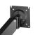 Arctic X1-3D monitor mount VESA plate close-up