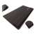 Sandberg Desk Pad Pro XXL black large mouse pad with wrist rest