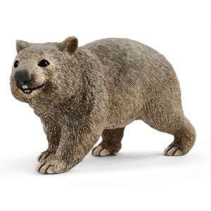 Schleich Wombat figure, realistic animal figurine, grey-brown fur, standing pose, perfect for imaginative play - Schleich