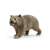Schleich Wombat figure, realistic animal figurine, grey-brown fur, standing pose, perfect for imaginative play