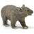 Schleich Wombat figure, realistic animal figurine, grey-brown fur, walking pose, perfect for imaginative play