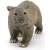Schleich Wombat figure, realistic animal figurine, grey-brown fur, front view, perfect for imaginative play