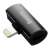 Baseus L46 Lightning ->  2x Lightning audioadapter fekete (CAL46-01) 65665229