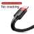 Baseus Cafule USB-Lightning charging cable 0.5m black-red (CALKLF-A19) 100723584