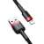 Baseus Cafule USB-Lightning charging cable 0.5m black-red (CALKLF-A19) 100723584