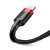 Baseus Cafule USB-Lightning charging cable 0.5m black-red (CALKLF-A19) 100723584