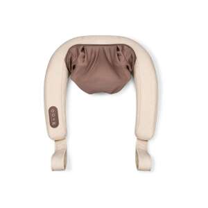 Beurer MG 153 4D neck massager, beige and brown, front view - Beurer