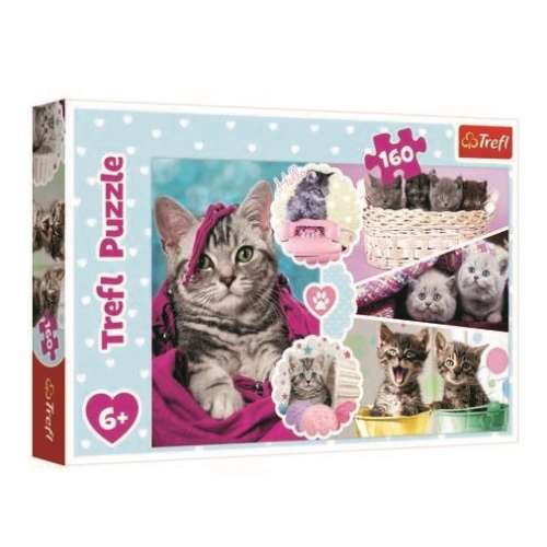 Puzzle Trefl 160 pisici dragalase 31780560