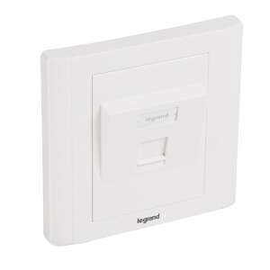 Legrand Linkeo RJ45 keystone port, fehér, süllyesztett - Keystone modul kiegészítő