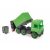 Wader Middle Truck Garbage Truck Toy with trash can