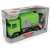 Wader green garbage truck toy with lifting mechanism in box