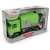 Wader green garbage truck toy with lifting mechanism in box