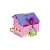 Dvojposchodový domček pre bábiky Wader Play House s nábytkom #pink 31780622}