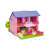 Wader Play House zweistöckiges Puppenhaus mit Möbeln #pink 31780622}