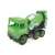 Wader green toy concrete mixer truck, 43cm, for kids