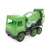 Wader green toy concrete mixer truck, 43cm, for kids