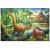 Completed Trefl Dínó 60 piece dinosaur puzzle