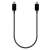 Samsung microUSB - microUSB töltőkábel, 30cm, fekete