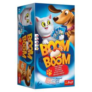 Trefl Boom Boom Társasjáték - Kutyák és cicák 31780714 Trefl Társasjáték
