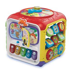 V-Tech Activity Interactive Cube - Teddy Bear