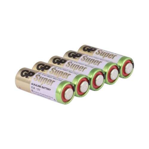 GP Super 23A Alkáli Elem - 5 db - 12V