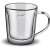 Lamart LT9036 double-walled glass mug, 350 ml