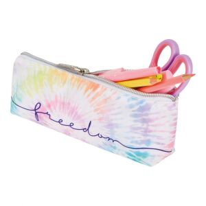 Herlitz Batik Freedom pencil case with stationery, tie-dye pattern - Pencil Case