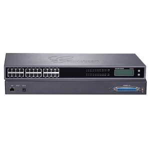Grandstream GXW4224 VoIP-Analog Gateway, 24 portów FXS, 1 port Gigabit Ethernet, wyświetlacz LCD - Sprzęt VoIP