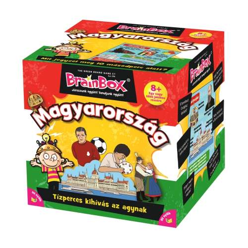 Alex Toys BrainBox: Magyarország társasjáték (93652) (93652)