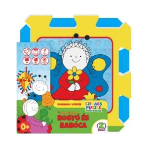 Penový koberec Puzzle - Berry a Baby