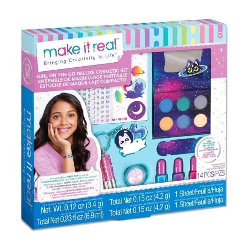  Set de infrumusetare cu accesorii - Fete in juru lumii Make It Real