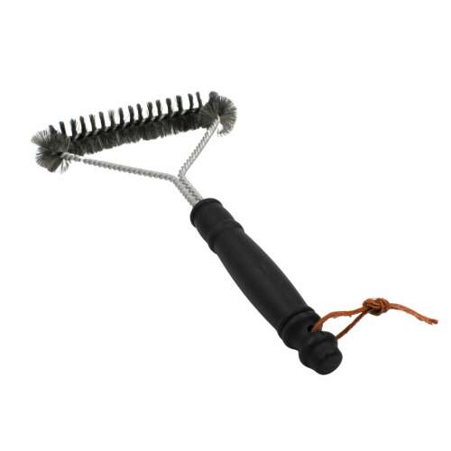 Perie pentru curățare grătar - formă triunghiulară, peri metalici și mâner ergonomic 65685711