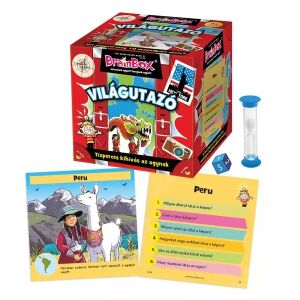 Green Board Games BrainBox Társasjáték - Világutazó