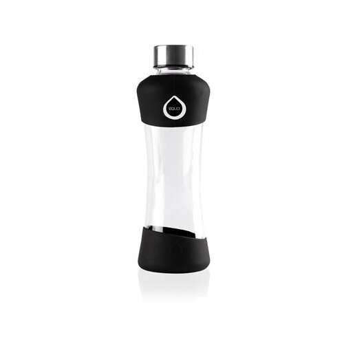 EQUA-Flasche, 550 ml, Glas, EQUA &rdquo;Active&rdquo;, schwarz 31781205