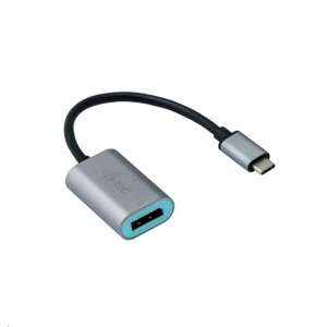 Adaptor i-tec USB-C la DisplayPort, 60Hz, metal, gri - Cabluri și adaptoare USB