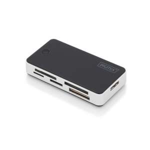 DIGITUS Card Reader USB3.0, extern, schwarz-silber 81866488 - Kartenleser