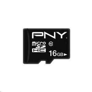 PNY 16GB microSDHC Performance Plus 10-es osztályú memóriakártya - PNY