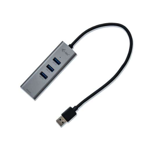 I-TEC USB 3.0 3-PORTOVÝ HUB + GLAN