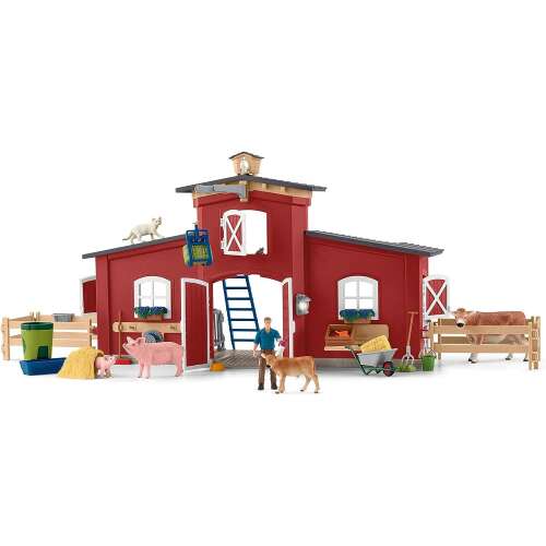 Schleich 42606 Farm with Stable and Animals