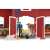 Schleich Farm World Barn with Farmer, Cow, and Cat Figures