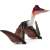 Schleich Quetzalcoatlus dinosaur figure, sitting pose, side view