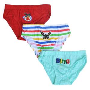 3er Pack Bing Hasen Jungen Unterwäsche, Größe 4-5 Jahre, rot, gestreift, blau, Baumwolle, Oeko-Tex zertifiziert - Babys & Toddler