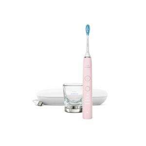 Philips Sonicare DiamondClean 9000 rózsaszín elektromos fogkefe töltővel és pohárral - Elektromos fogkefe