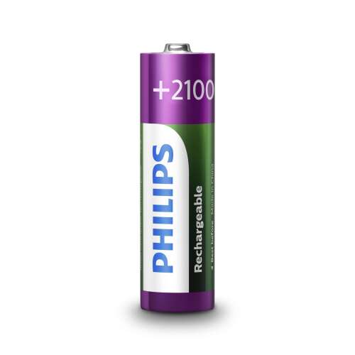 Philips Elem tölthető aa 2100 mah 4-bliszter R6B4A210/10 44869004